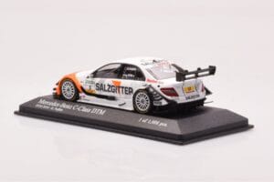Mercedes C-Class W204 DTM Team AMG Mercedes #3 G. Paffett DTM 2010 Minichamps 1:43 400103903 Kov – obrázok 3 z 4