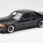 Mercedes 560 SEC C126 AMG Widebody Čierny Otto 1:18 OT187