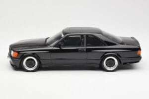 Mercedes 560 SEC C126 AMG Widebody Čierny Otto 1:18 OT187 Živica – obrázok 3 z 6