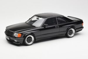 Mercedes 560 SEC C126 AMG Widebody Čierny Otto 1:18 OT187