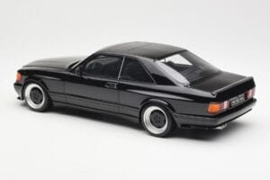Mercedes 560 SEC C126 AMG Widebody Čierny Otto 1:18 OT187 Živica – obrázok 5 z 6