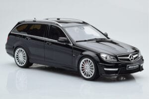 Mercedes C63 AMG S204 T-Model Čierny GT Spirit 1:18 GT760 Živica – obrázok 4 z 6