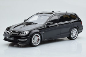 Mercedes C63 AMG S204 T-Model Čierny GT Spirit 1:18