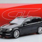 Mercedes C63 AMG S204 T-Model Čierny GT Spirit 1:18 - image 6 of 6