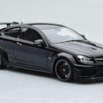Mercedes C63 AMG W204 Black Series Čierny GT Spirit 1:18 - image 4 of 7