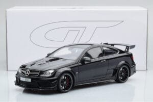 Mercedes C63 AMG W204 Black Series Čierny GT Spirit 1:18 ZM019 Živica – obrázok 7 z 7