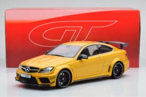 Mercedes C63 AMG W204 Black Series Zlatý GT Spirit 1:18 GT034 Živica – obrázok 6 z 6