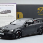 Mercedes C63 AMG W204 Black Series Matný Čierny GT Spirit 1:18 - image 6 of 6
