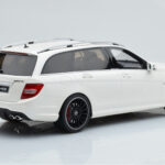 Mercedes C63 AMG S204 T-Model Biely GT Spirit 1:18 - image 2 of 8