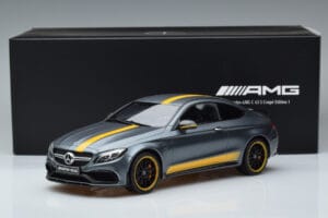 Mercedes C63S AMG C205 Coupe Edícia 1 GT Spirit 1:18 B66965710 Živica – obrázok 6 z 6