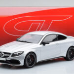 Mercedes C63S AMG C205 Coupe Strieborný GT Spirit 1:18 - image 6 of 6