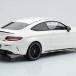 Mercedes C63S AMG C205 Coupe Biely GT Spirit 1:18 - image 2 of 6
