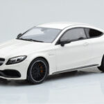 Mercedes C63S AMG C205 Coupe Biely GT Spirit 1:18