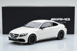Mercedes C63S AMG C205 Coupe Biely GT Spirit 1:18 B66965707 Živica – obrázok 6 z 6