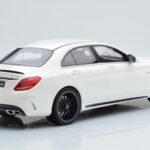 Mercedes C63S AMG W205 Biely GT Spirit 1:18 - image 2 of 6