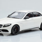Mercedes C63S AMG W205 Biely GT Spirit 1:18