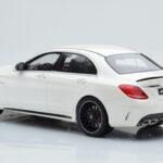 Mercedes C63S AMG W205 Biely GT Spirit 1:18 - image 5 of 6