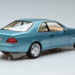 Mercedes CL600 C140 Modrý Metalíza Norev 1:18 183448 Kov - image 3 of 7