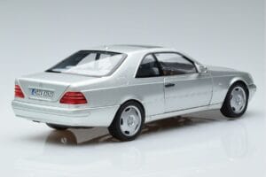 Mercedes CL600 C140 Strieborný Metalíza Norev 1:18 183446 Kov – obrázok 3 z 7