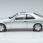 Mercedes CL600 C140 Strieborný Metalíza Norev 1:18 183446 Kov - image 4 of 7