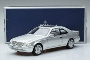 Mercedes CL600 C140 Strieborný Metalíza Norev 1:18 183446 Kov – obrázok 7 z 7