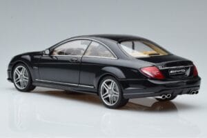 Mercedes CL63 AMG C216 Čierny AUTOart 1:18 76169 Kov – obrázok 5 z 6