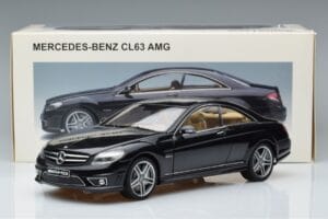 Mercedes CL63 AMG C216 Čierny AUTOart 1:18 76169 Kov – obrázok 6 z 6