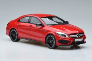 Mercedes CLA 45 AMG C117 Jupiter Červený GT Spirit 1:18 GT031 Živica – obrázok 4 z 6