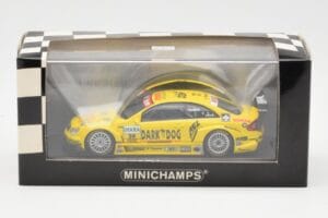 Mercedes CLK #20 Team Rosberg J. Janis DTM 2004 Minichamps 1:43 400043320 Kov – obrázok 4 z 4