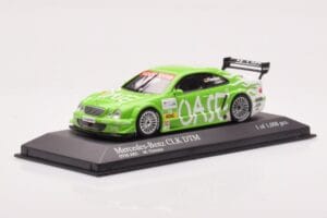 Mercedes CLK DTM Team OASE AMG #16 M. Tiemann DTM 2001 Minichamps 1:43 400023116 Kov – obrázok 2 z 4