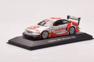 Mercedes CLK-DTM #3 B. Schneider Vodafone DTM 2003 Minichamps 1:43 B66961982 Kov – obrázok 2 z 4