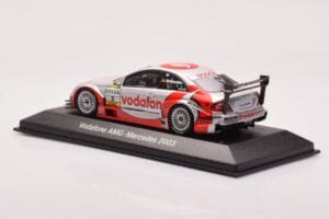 Mercedes CLK-DTM #3 B. Schneider Vodafone DTM 2003 Minichamps 1:43 B66961982 Kov – obrázok 3 z 4
