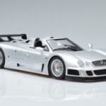 Mercedes CLK GTR Roadster Strieborný GT Spirit 1:18 GT155 Živica - image 4 of 6