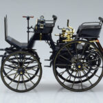 Mercedes Daimler Motorkutsche Tmavomodrá Norev 1:18 - image 3 of 6