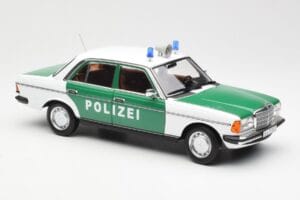 Mercedes E-Class W123 Polizei Norev 1:18 B66040676 Kov – obrázok 6 z 8