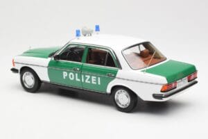 Mercedes E-Class W123 Polizei Norev 1:18 B66040676 Kov – obrázok 7 z 8
