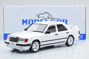 Mercedes E-Class W124 Tuning Biely MCG 1:18 MCG18343 Kov – obrázok 6 z 6