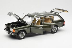 Mercedes 230T W123 T-Model Zelený Metalíza Norev 1:18 183730 Kov – obrázok 2 z 8