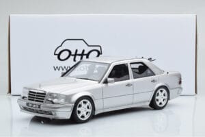 Mercedes E500 W124 Strieborný Otto 1:18 OT623 Živica – obrázok 6 z 6