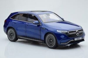 Mercedes EQC 400 Brilliant Modrý NZG 1:18 B66963757 Kov – obrázok 6 z 8
