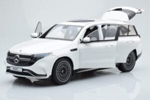 Mercedes EQC 400 Diamond Biely NZG 1:18 B66963756 Kov – obrázok 2 z 8
