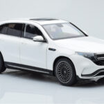 Mercedes EQC 400 Diamond Biely NZG 1:18 - image 6 of 8