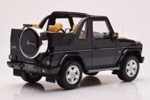 Mercedes G500 W463 Kabriolet Obsidian Čierny Otto 1:18 OT1040 Živica – obrázok 2 z 6