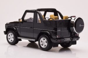 Mercedes G500 W463 Kabriolet Obsidian Čierny Otto 1:18 OT1040 Živica – obrázok 5 z 6