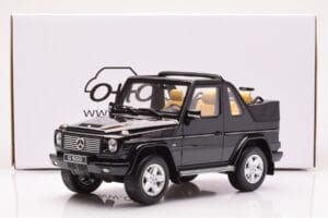 Mercedes G500 W463 Kabriolet Obsidian Čierny Otto 1:18 OT1040 Živica – obrázok 6 z 6