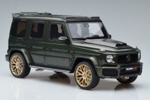 Mercedes G63 Brabus 700 Widestar W463 Zelený GT Spirit 1:18 GT274 Živica – obrázok 4 z 6