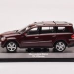 Mercedes GL X164 Karneolový Červený Minichamps 1:43