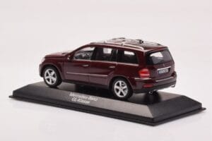 Mercedes GL X164 Karneolový Červený Minichamps 1:43 B66962226 Kov – obrázok 3 z 4