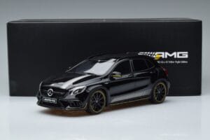 Mercedes AMG GLA45 X156 Žltý Night Edition GT Spirit 1:18 B66960469 Živica – obrázok 6 z 6
