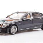 Mercedes Maybach S-Class W222 Brabus 900 Obsidian Čierny Almost Real 1:18